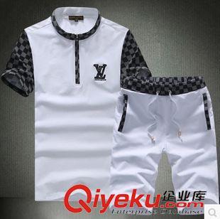 4.1夏裝上新 2015高端純色男士短袖T恤套裝，廠家直銷引爆批發(fā)代理市場